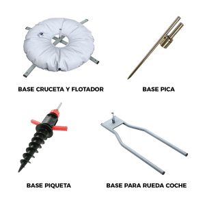 Bases para fly banner